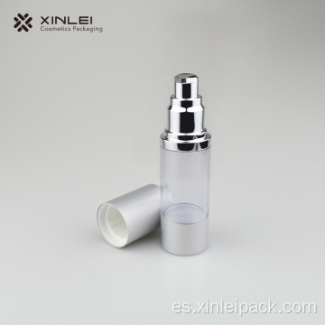 Botella de bomba de aluminio sin aire del contenedor cosmético de 30 ml